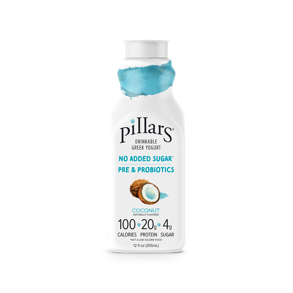 Coconut | Pillars Drinkable Greek Yogurt | 12oz – Pillars Yogurt