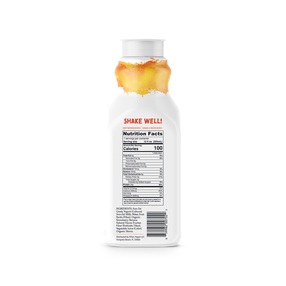 Strawberry Banana 12 oz.