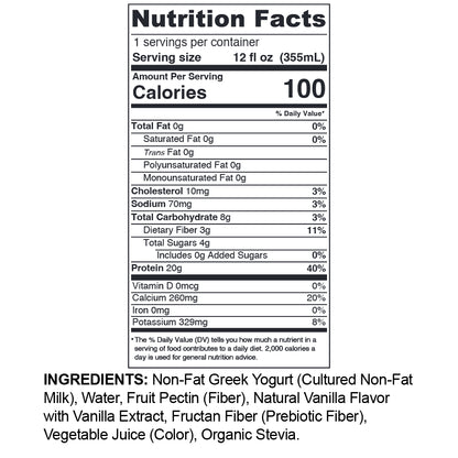 Vanilla 12 oz.
